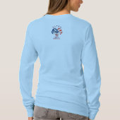 Ultra Maga schedel | Lange mouwen voor dames T-shirt (Achterkant)