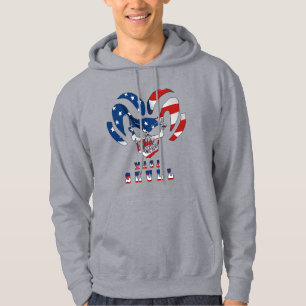 Ultra Maga schedel   MANNEN Hoodie