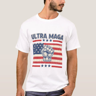Ultra MAGA T-shirt - Patriottisch Donald Trump