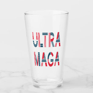 Ultra MAGA Trump Patriotic Republican Conservative Glas