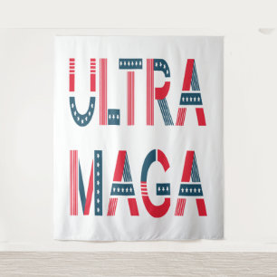 Ultra MAGA Trump Patriotic Republican Conservative Wandkleed