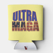 Ultra MAGA Trump Supporter 💡 Geweldig Weer USA Blikjeskoeler (Achterkant)