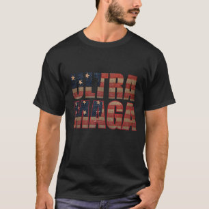 Ultra MAGA Trump Supporter ⛳ Geweldig Weer USA T-shirt