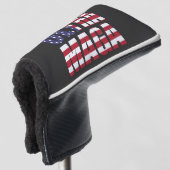 Ultra MAGA Trump Supporter ⛳ Groot-Brittannië Golfheadcover (3/4 voorkant)
