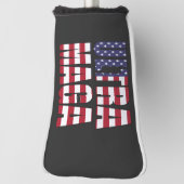 Ultra MAGA Trump Supporter ⛳ Groot-Brittannië Golfheadcover (Draai 90)