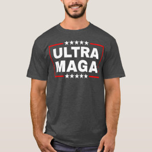 Ultra Maga United State Flag  T-shirt