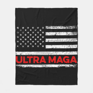 Ultra Maga Verenigde Staten Fleece Deken