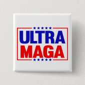 Ultra maga vierkante button 5,1 cm (Voorkant)