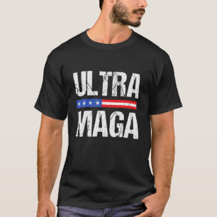 Ultra Mega Trump 2024 PLUD ULTRA MAGA met USB FL T-shirt