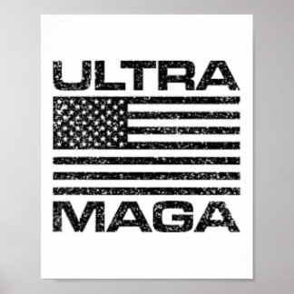 Ultra Mega Verenigde Staten Amerikaanse vlag Ultra Poster