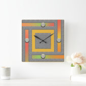 Ultra Modern Contemporary Wall Clock Vierkante Klok (Huis)