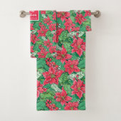 Ultra modern magenta and green Christmas preppy (En situation)