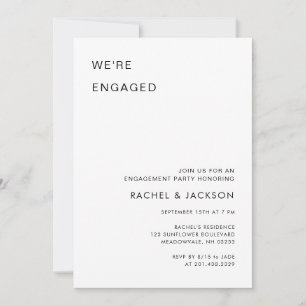 Ultra Modern Wij zijn een Betongen Partij Kaart