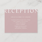 ultra moderne lay-out receptie enclosures kaart (Voorkant)