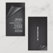 Ultra profondément modèle masculin de carte de (Devant / Derrière)