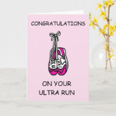 Ultra Run - Gefeliciteerd voor haar Kaart (Gele Bloem)