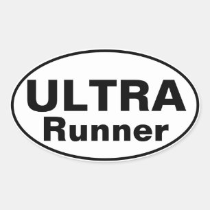 Ultra Runner Ovale Sticker