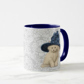 Ultra Schattige Kat Pet Mok Damask (Voorkant rechts)