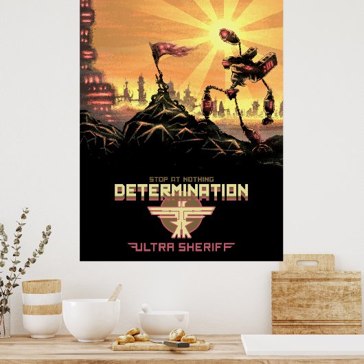 Ultra Sheriff - Poster de détermination (Cuisine)