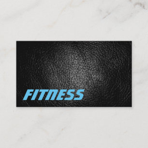 Ultra-Thick Leather Effect Fitness Visitekaartje