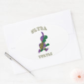 Ultra turtle ovale sticker (Envelop)