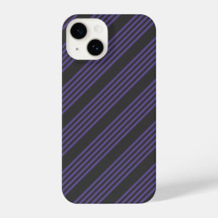 Ultra violet en houtskool met vijf strips iPhone 14 hoesje