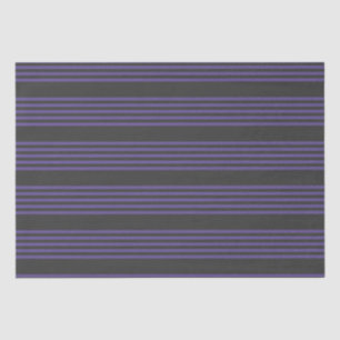 Ultra violet en houtskool met vijf strips tissuepapier