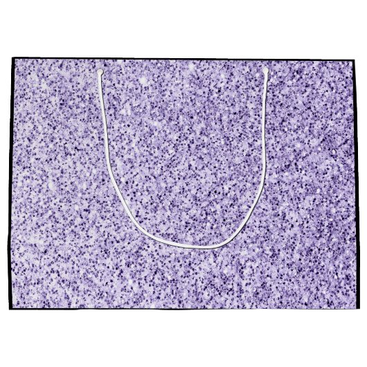 Ultra violet licht paars glitter sparkle Sweet 16 Groot Cadeauzakje (Achterkant)