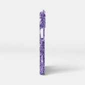 Ultra violet paars glitter sparkers iPhone hoesje (Rechterkant)