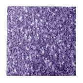 Ultra violet paars glitter sparkers tegeltje (Voorkant)