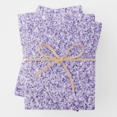 Ultra violet paarse glitter sparkles inpakpapier vel (In situ)