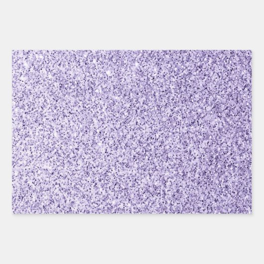 Ultra violet paarse glitter sparkles inpakpapier vel (Voorkant)