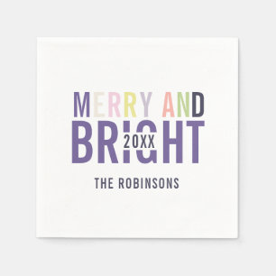 Ultra Violet Palette Kerstmis Servet