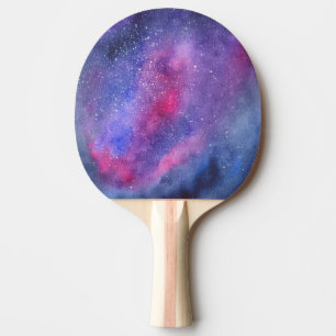 Ultra violet sterrenstelsel Ping Pong Paddle Tafeltennisbatje