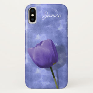 Ultra Violet Tulip iPhone X-Hoesje iPhone X Hoesje