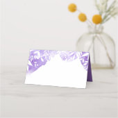 Ultra Violet White Leaf Overlay-kaarten (Achterkant)