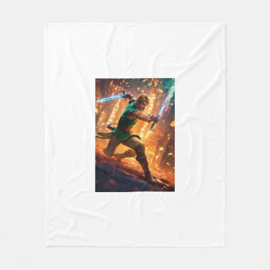 Ultra-zachte fleece dekens: luxueus comfort (Voorkant)