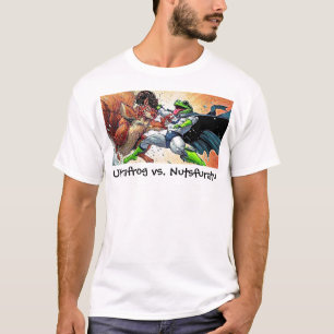 Ultrafrog vs. Nutsfuratu T-shirt