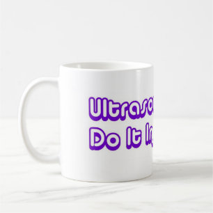 Ultrageluidstechnieken doen het in de donkere Paar Koffiemok