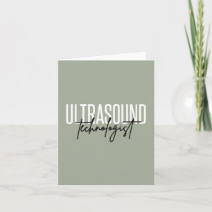 Ultrageluidtechnologie Ultrasound Tech Giften Kaart