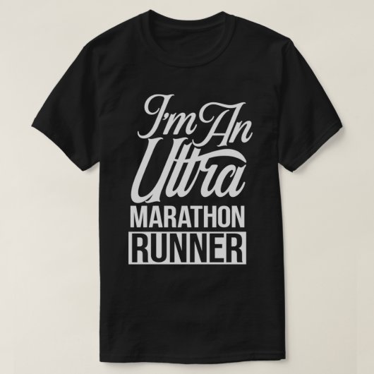 Ultramarathon Ultra Marathon Runner T-shirt (Design voorkant)