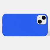 Ultramarien blauw Case-Mate iPhone case (Achterkant (horizontaal))