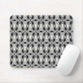Ultramod Art Deco Mousepad, Silver Muismat (Met muis)