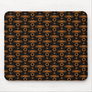 Ultramodern Abstract Mousepad, koper Muismat