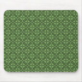 Ultramodern Retro Mousepad, helder groen Muismat (Voorkant)