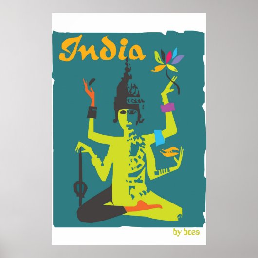 UltraPop Vintage Poster-reis Poster (Voorkant)