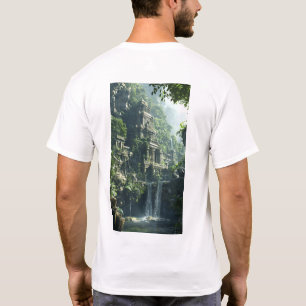 Ultrarealistische hypergedetailleerde abstracte T- T-shirt