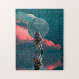 Ultraruimteastronaut Kunstruimte  Legpuzzel