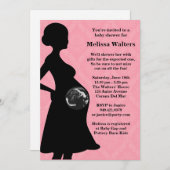 Ultrasons Invitation Baby shower (Devant / Derrière)