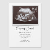 Ultrasound Gender onthult aankondiging van zwanger (Voorkant)